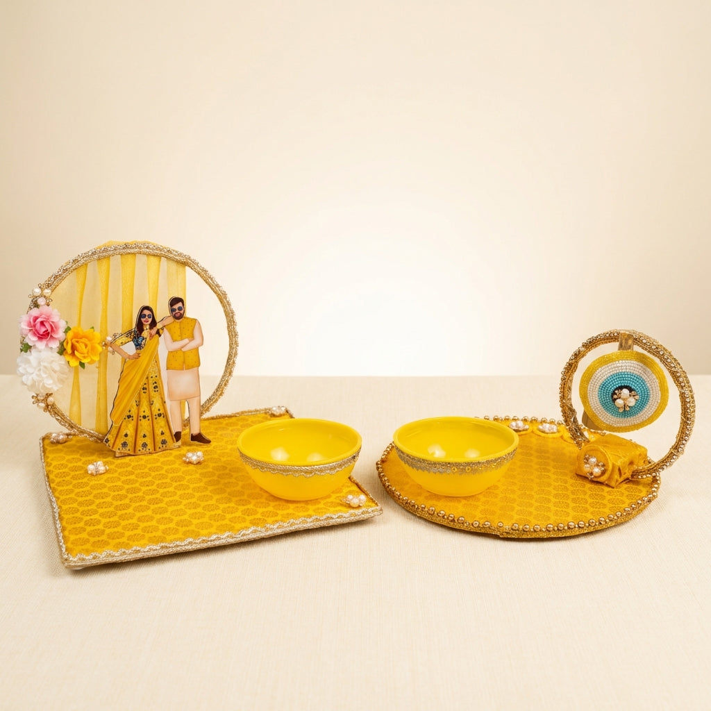 Pithi (Haldi) Tray